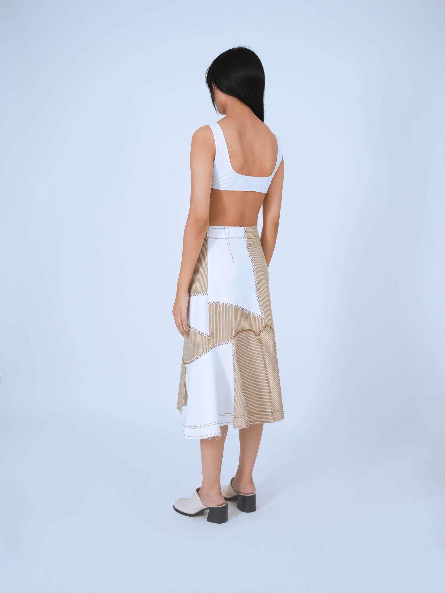 Bamboo Repurposed Skirt