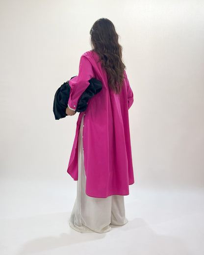 Line Shirt Dress
