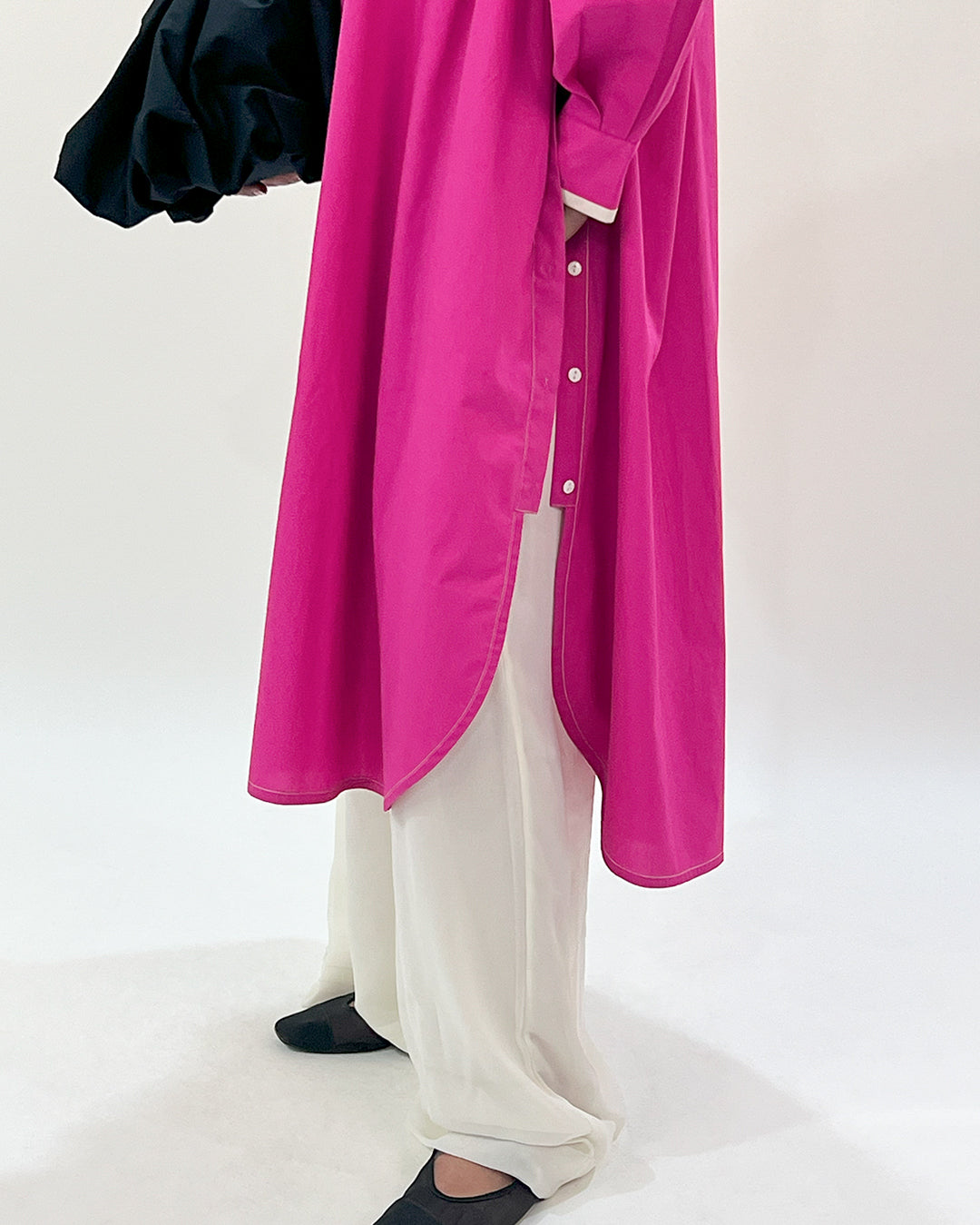 Line Shirt Dress