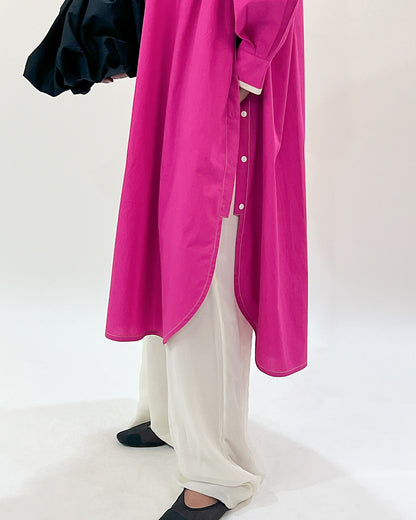 Line Shirt Dress