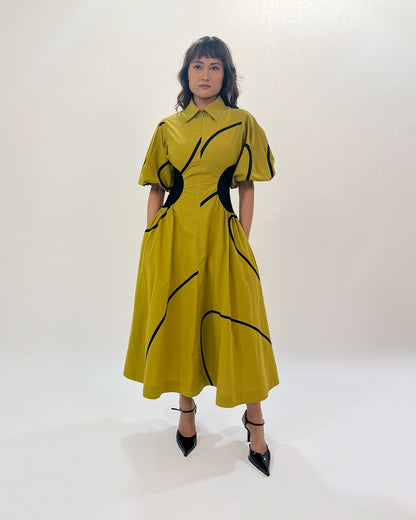 Illusion Tape Dress