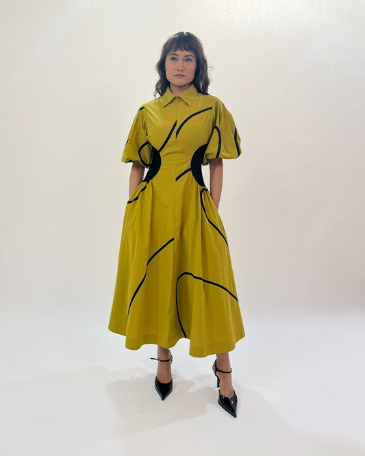 Illusion Tape Dress