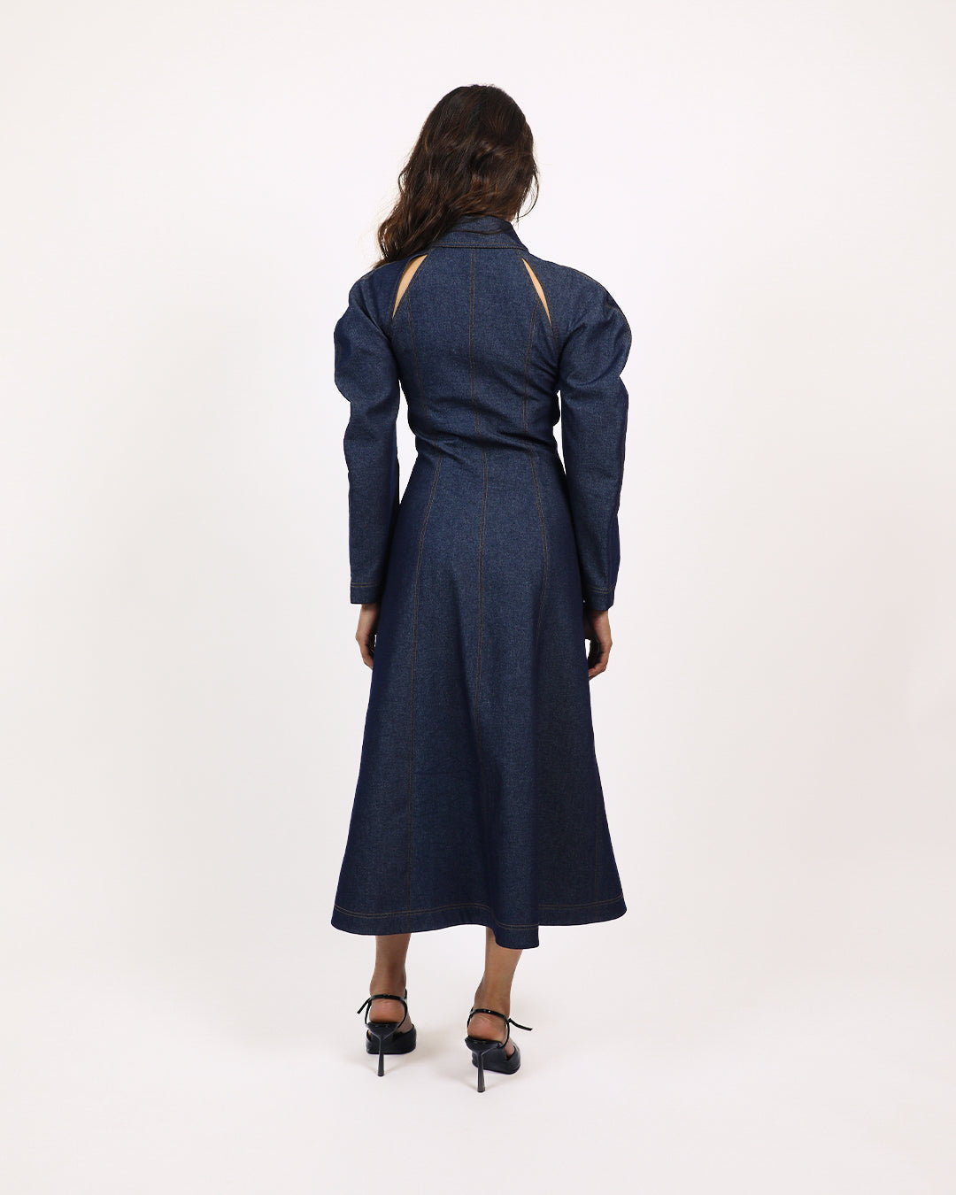 Denim Zip Dress