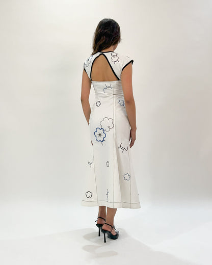 Peony Embellished Dress