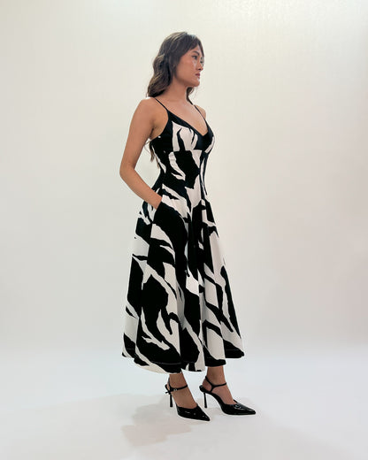 Stream Strap Dress