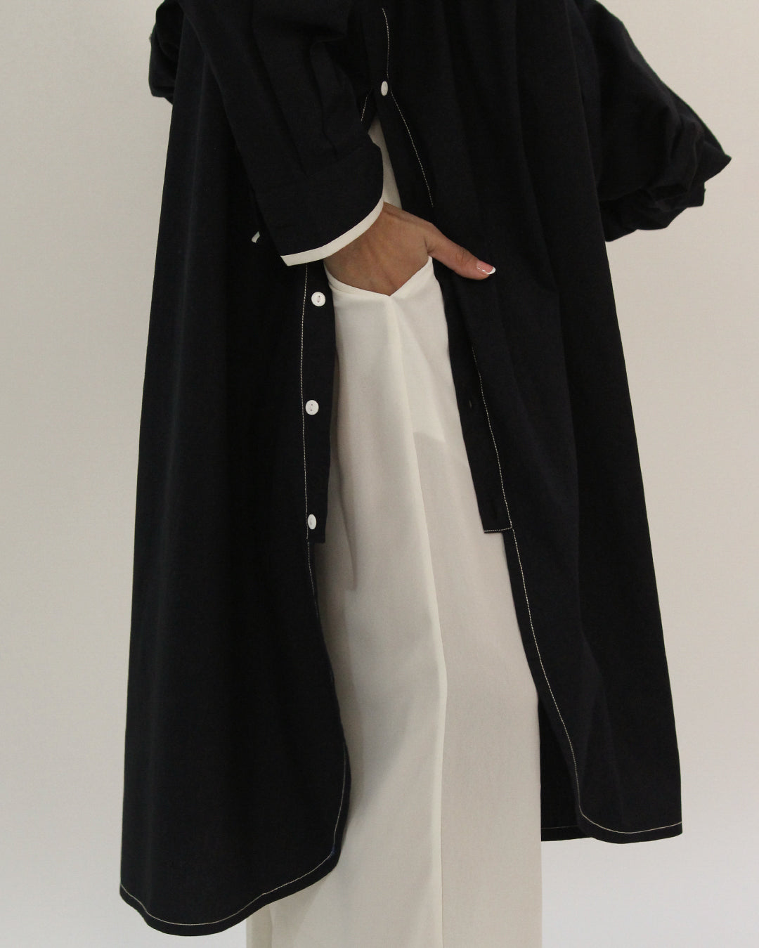 Line Shirt Dress