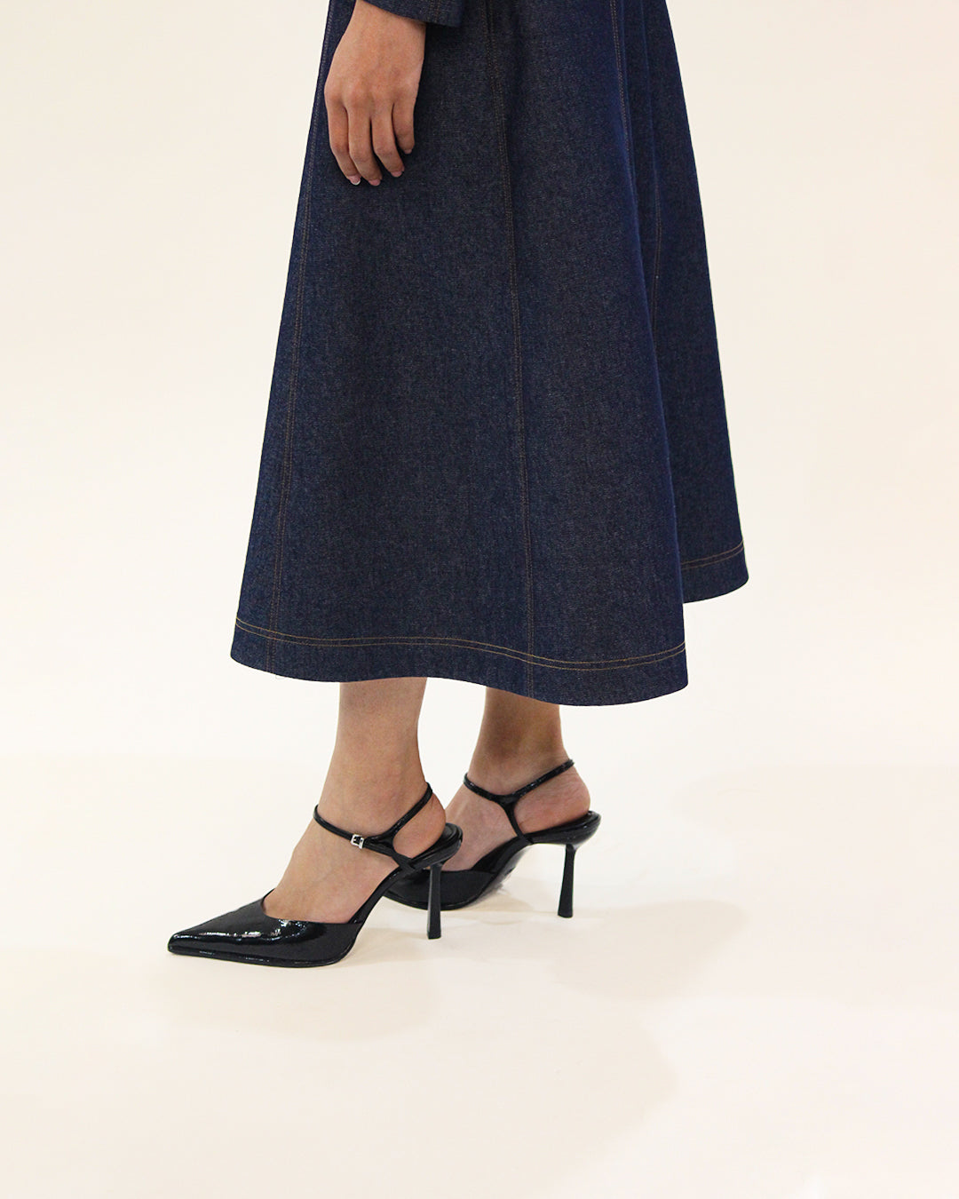 Denim Zip Dress