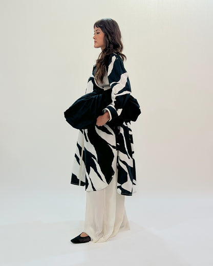 Line Shirt Dress