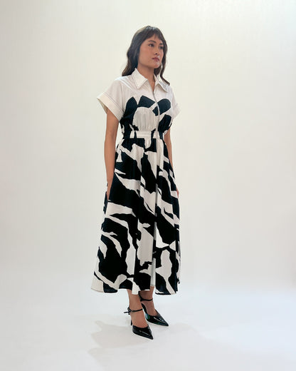 Stream Cup Zip Dress