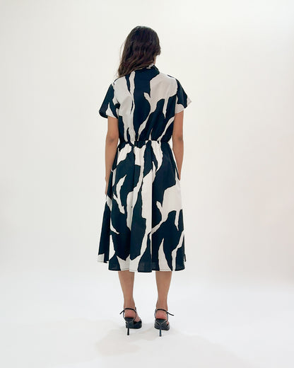 Stream Wrap Dress