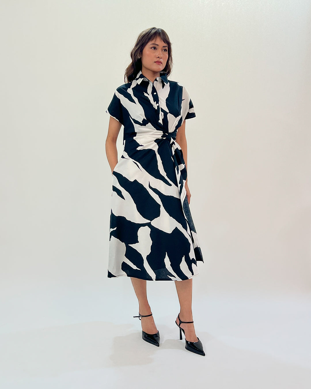 Stream Wrap Dress