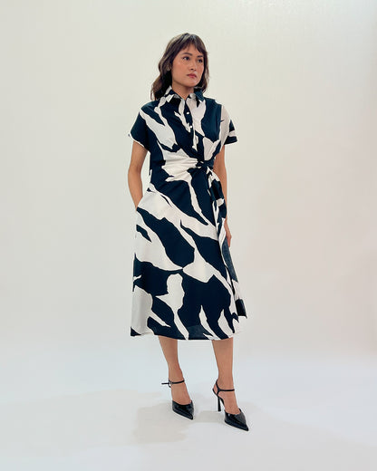 Stream Wrap Dress