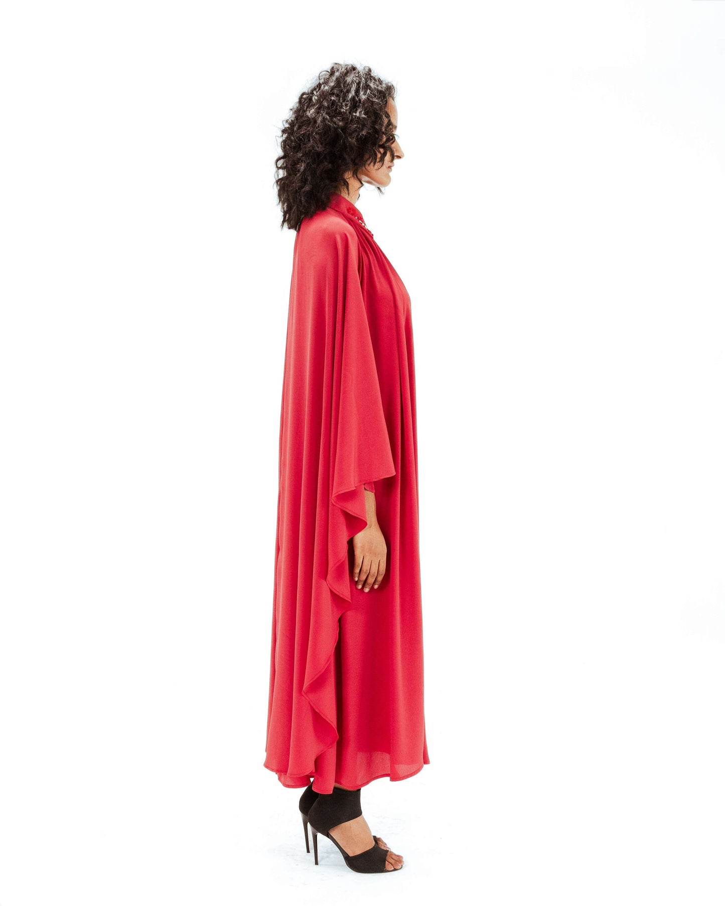 Alara Embellished Crepe Dress