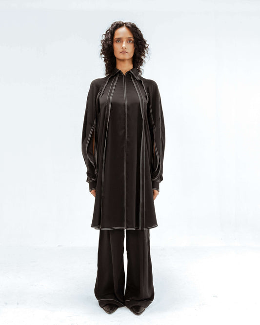 Caris crepe Cordset