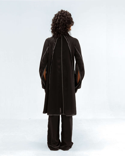 Caris crepe Cordset
